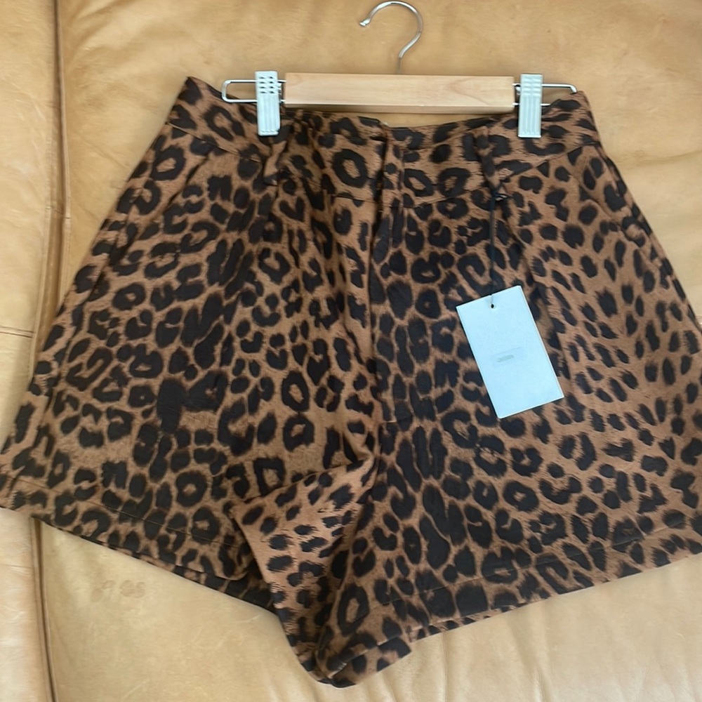 Suede like material, lined brand new shorts